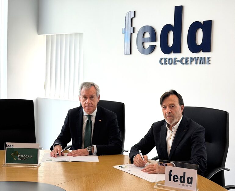 Eurocaja Rural y FEDA consolidan su alianza para seguir impulsando el tejido empresarial de Albacete