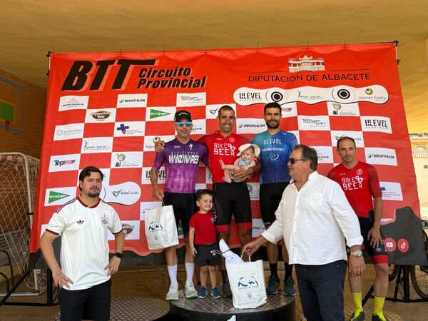 Juan Pedro Palacios Muñoz se estrena<br>en el Circuito Provincial de BTT