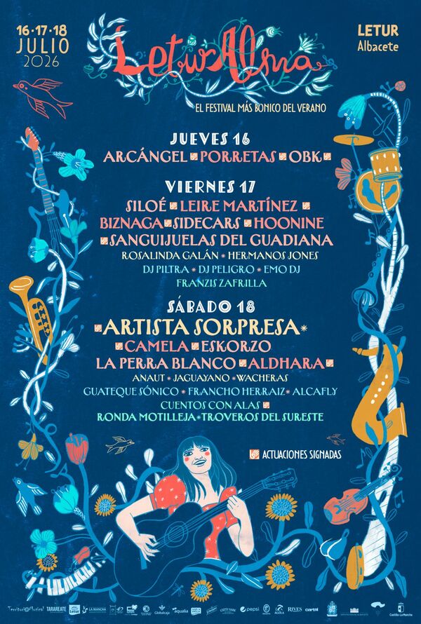 <strong>LETURALMA 2026 DESCUBRE SU CARTEL COMPLETO POR DÍAS</strong>