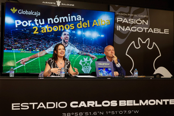 Globalcaja abre las puertas del Carlos<br>Belmonte a nuevos abonados del Albacete Balompié