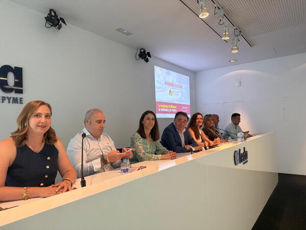 La candidatura de Joaquín Sanz y Mónica Corredor presenta en FEDA un proyecto de futuro para la hostelería de Albacete y su provincia