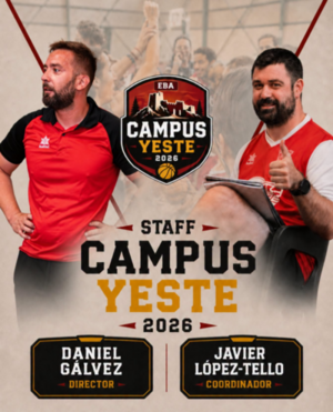 EL EBA COMIENZA A DAR FORMA A SU STAFF DE SU CAMPUS DE VERANO EN YESTE EL EBA COMIENZA A DAR FORMA A SU STAFF DE SU CAMPUS DE VERANO EN YESTE