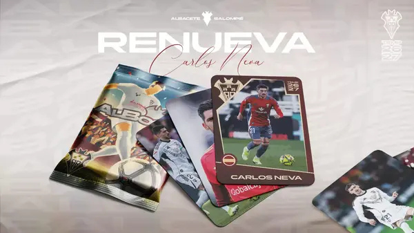 <strong>Carlos Neva, renovado como jugador del Albacete Balompié</strong> <strong>Carlos Neva, renovado como jugador del Albacete Balompié</strong>