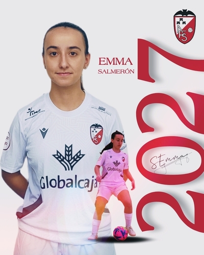Emma Salmerón y el Globalcaja Albacete Fútbol Sala acuerdan ampliar su vinculación hasta 2027 Emma Salmerón y el Globalcaja Albacete Fútbol Sala acuerdan ampliar su vinculación hasta 2027