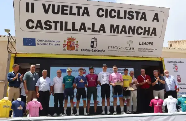 <strong>La llegada de la II Vuelta Ciclista Castilla-La Mancha LEADER a Agramón sitúa a la comarca Campos de Hellín en el panorama del ciclismo nacional</strong>